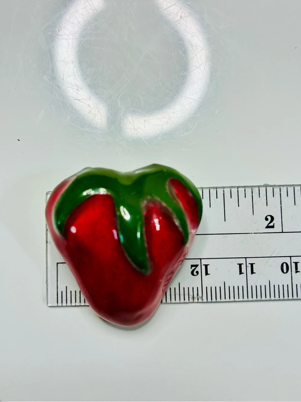 Red and Green Strawberry Brooch Pin - Women Jewelry Brooches